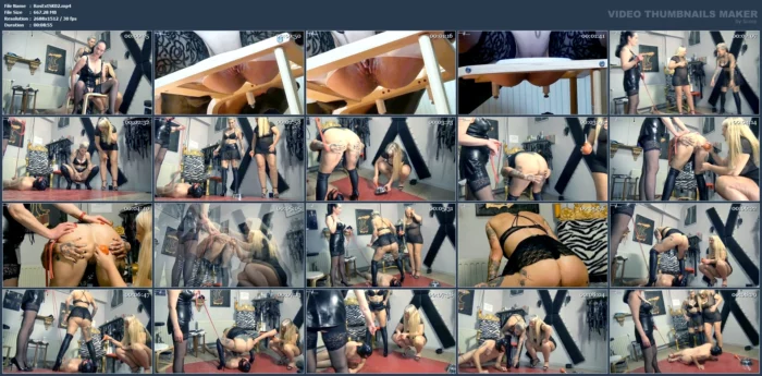 3 Mistresses Piss Slave In Mouth - ROSELLA EXTREM SCAT - MP4