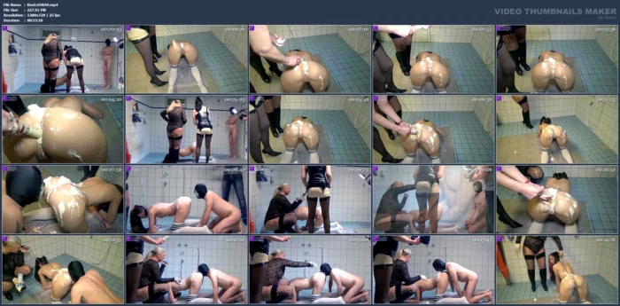 Young Female Slaves Ass Filled With Cream - ROSELLA EXTREM SCAT - MP4