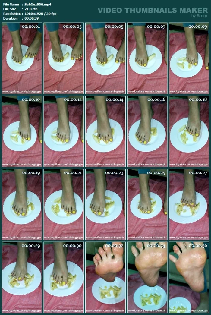 Footfeeding - Foodcrush - SAHIBE GEZGIN - MP4