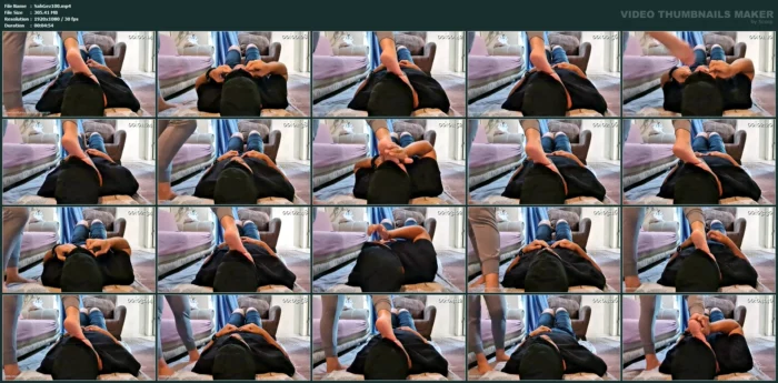 Open Your Mouth Wide For My Foot - SAHIBE GEZGIN - MP4