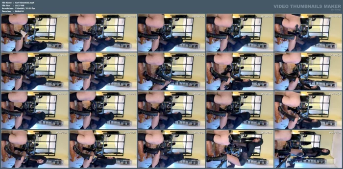 Another Sissy Who Forgets Her Past With Games And Toys - SARAFEMDOMINA / DOMINA SARA - MP4