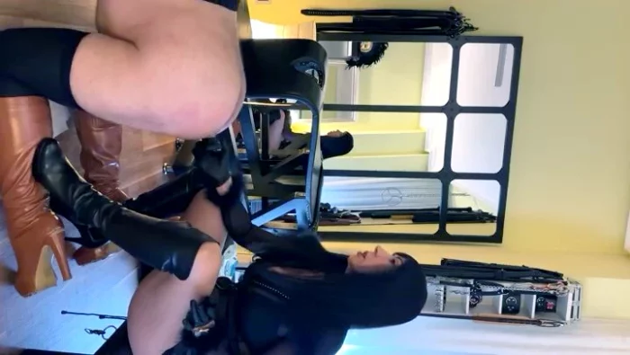 Another Sissy Who Forgets Her Past With Games And Toys - SARAFEMDOMINA / DOMINA SARA - MP4