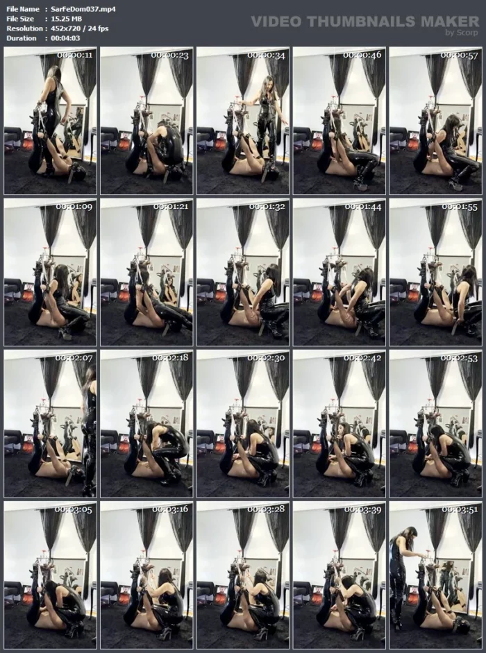 Being Fit To Play Is Fundamental To Me - SARAFEMDOMINA / DOMINA SARA - MP4