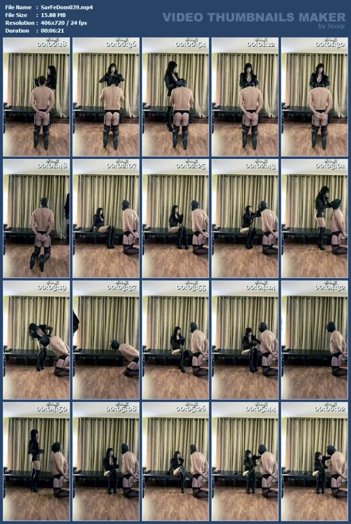 Beneath The Facade We Are Animals, Primitive - SARAFEMDOMINA / DOMINA SARA - MP4