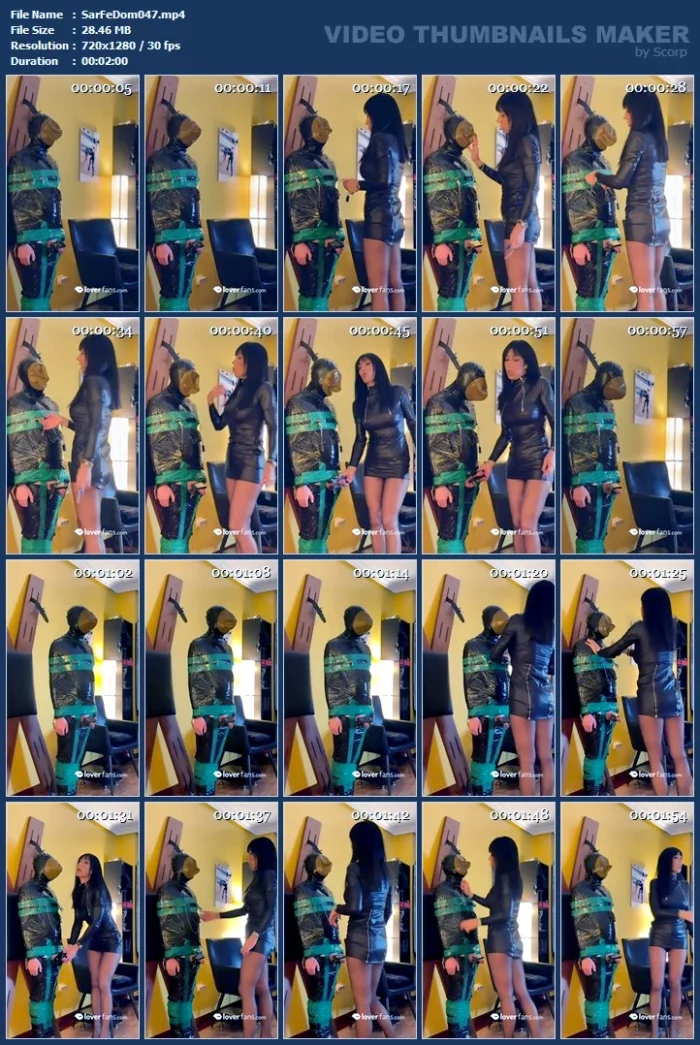 Breath Control - SARAFEMDOMINA / DOMINA SARA - MP4
