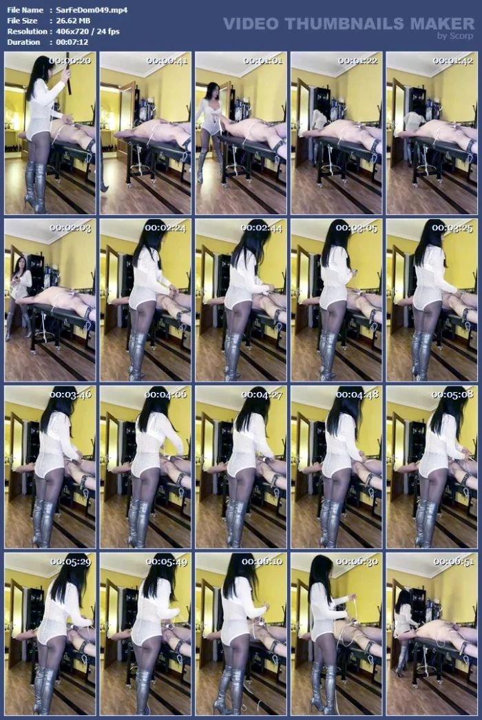 Breathing Of A True Masochist - SARAFEMDOMINA / DOMINA SARA - MP4