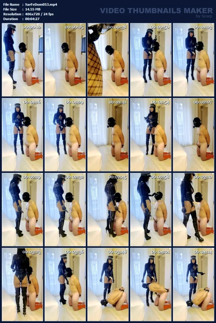 Busy Mouths Achieve More Than Idle Tongues - SARAFEMDOMINA / DOMINA SARA - MP4