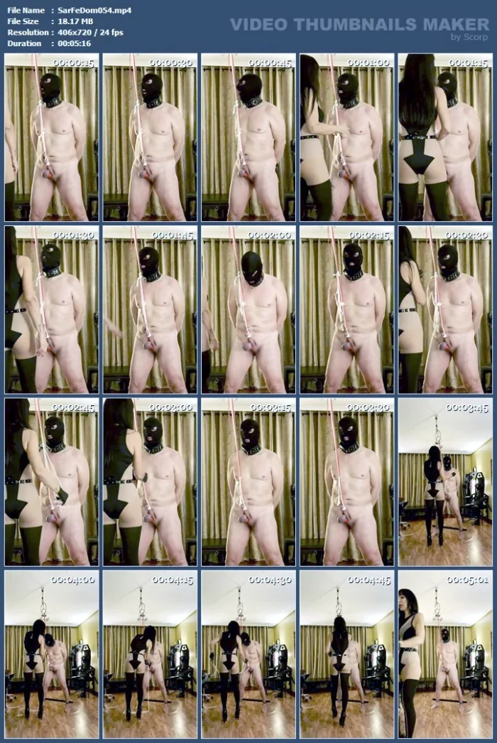 Call Me Sadistic, But I Enjoy Extracting The Inevitable - SARAFEMDOMINA / DOMINA SARA - MP4
