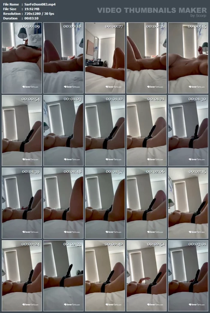 Domina Sara In An Istanbul Hotel Enjoying Life - SARAFEMDOMINA / DOMINA SARA - MP4