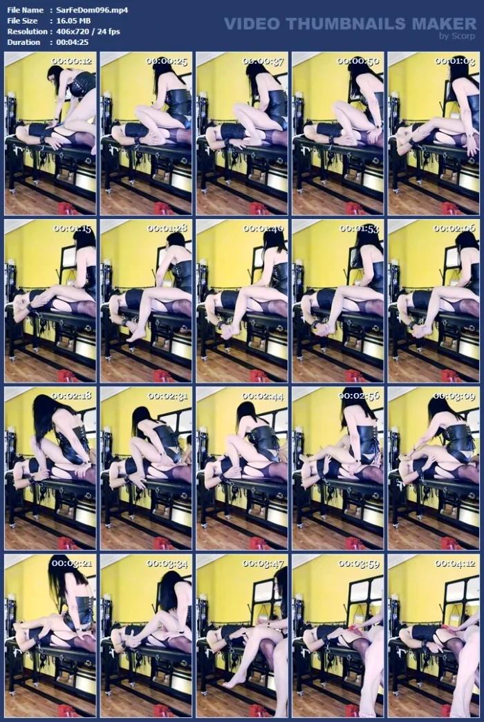 End Of Excitements With Cumshot Cleaned With Your Tongue And Mouth - SARAFEMDOMINA / DOMINA SARA - MP4