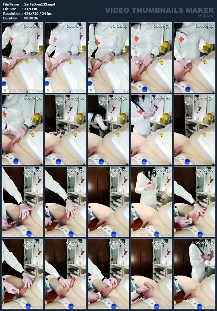 Grapes And Serum - SARAFEMDOMINA / DOMINA SARA - MP4