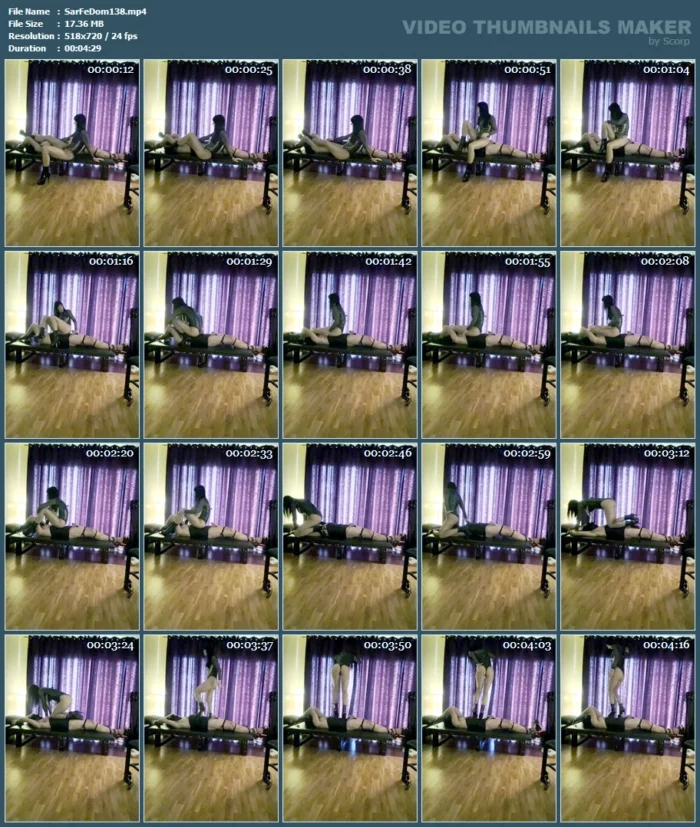 He Adores Me, He Adores Everything About Me, Even The Unanswered - SARAFEMDOMINA / DOMINA SARA - MP4