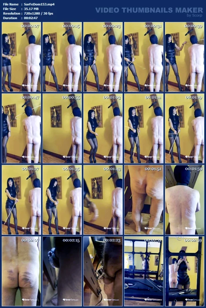 How Important It Is The Time I Hit You - SARAFEMDOMINA / DOMINA SARA - MP4