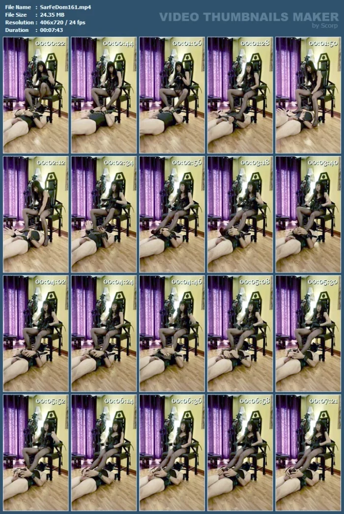 Hurry Up. I Can Feel The Way It's Coming - SARAFEMDOMINA / DOMINA SARA - MP4