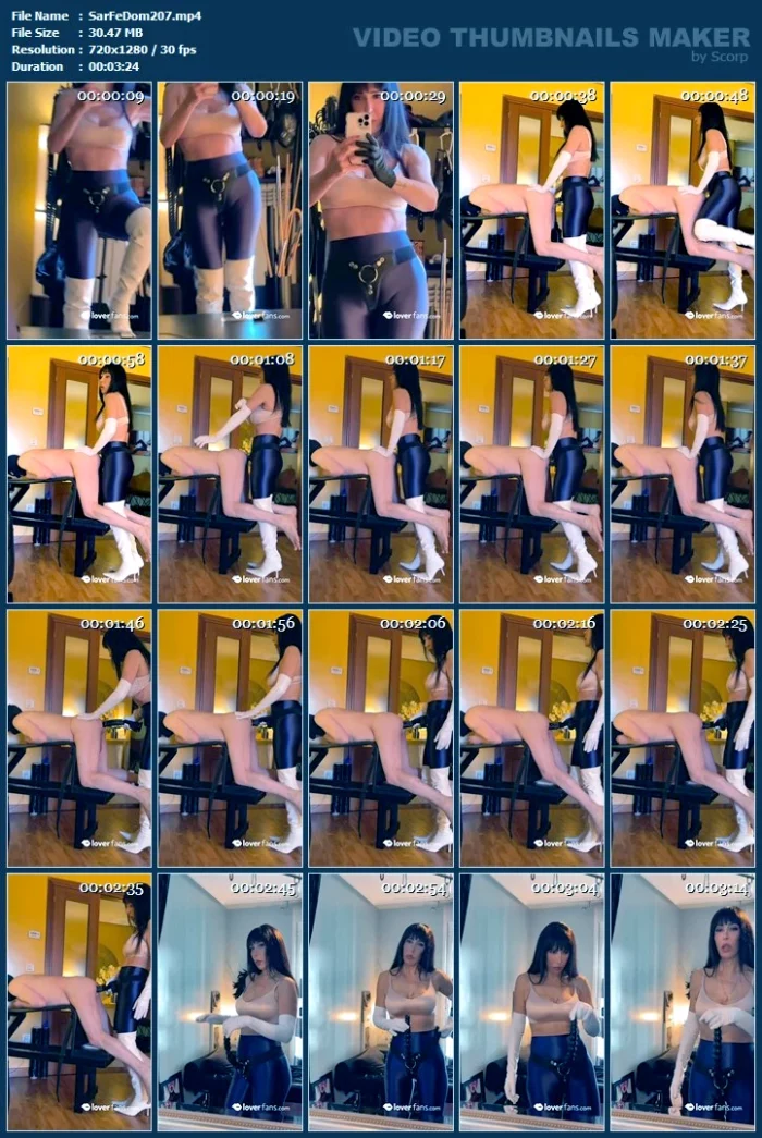 Increasing Adaptation Process - SARAFEMDOMINA / DOMINA SARA - MP4