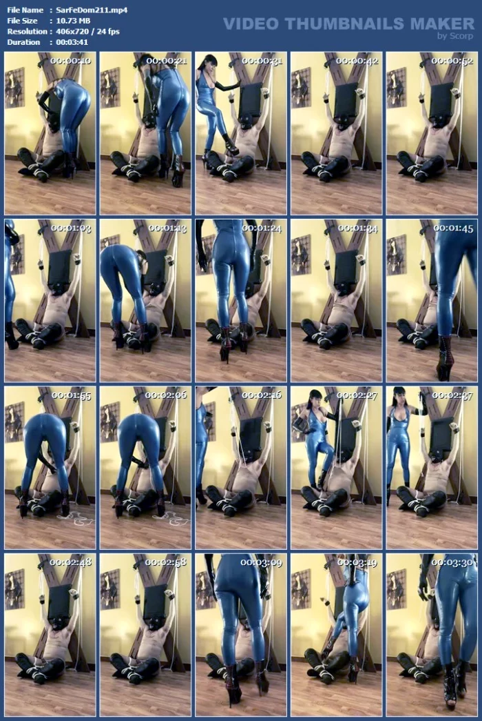 In Time, We All Found Out We're Not In Control - SARAFEMDOMINA / DOMINA SARA - MP4