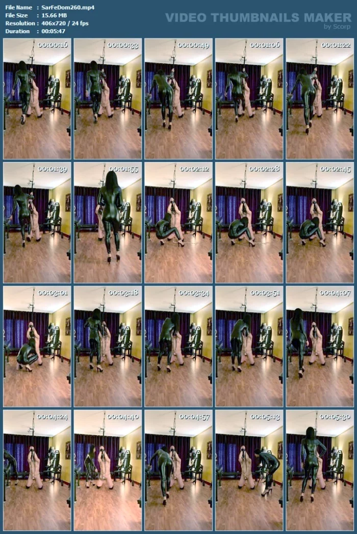 My Imagination Works A Lot Better When I Don't Have To Talk To People - SARAFEMDOMINA / DOMINA SARA - MP4