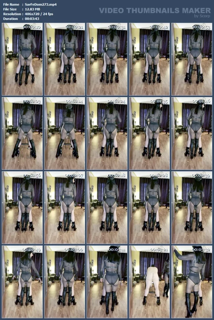 My Strapon With Its Times - SARAFEMDOMINA / DOMINA SARA - MP4