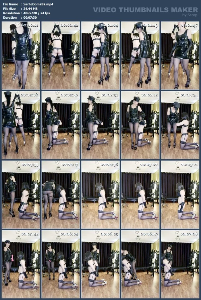 No Wonder He's Divine By Raising Bitches - SARAFEMDOMINA / DOMINA SARA - MP4