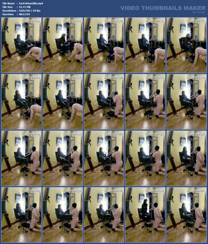 One Of The Reasons I Love Being So Tall With Heels - SARAFEMDOMINA / DOMINA SARA - MP4