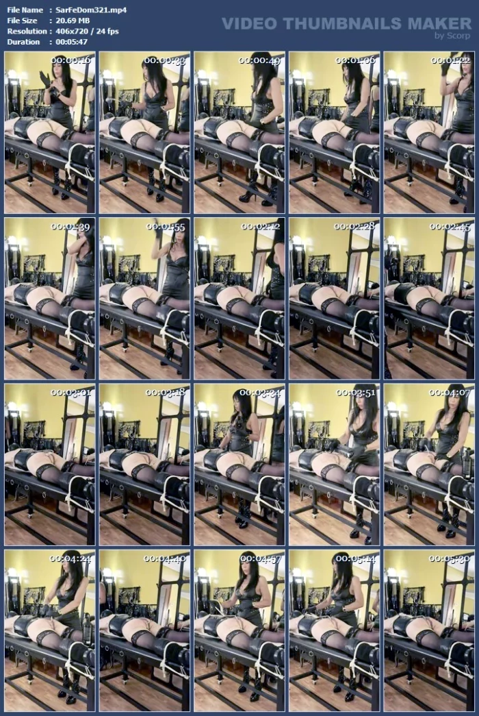Ready To Slide Into Something Deeper - SARAFEMDOMINA / DOMINA SARA - MP4