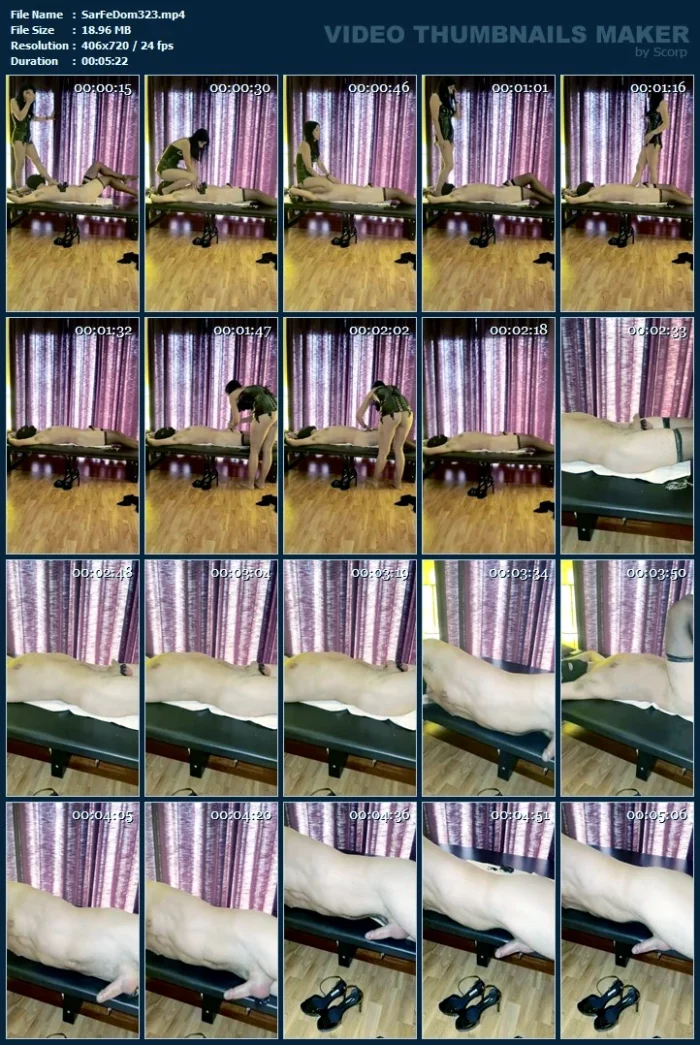 Removing The Cb And You Cock Grow And Grow Untouched, Tied Up Is More Exciting And Perverse - SARAFEMDOMINA / DOMINA SARA - MP4