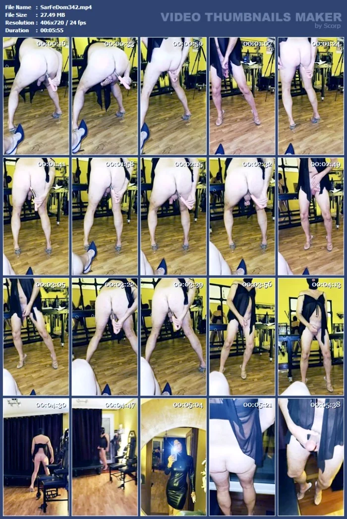 Slut Level Category - SARAFEMDOMINA / DOMINA SARA - MP4