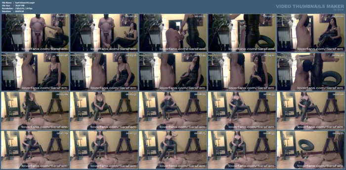 Smoking Fetish - SARAFEMDOMINA / DOMINA SARA - MP4