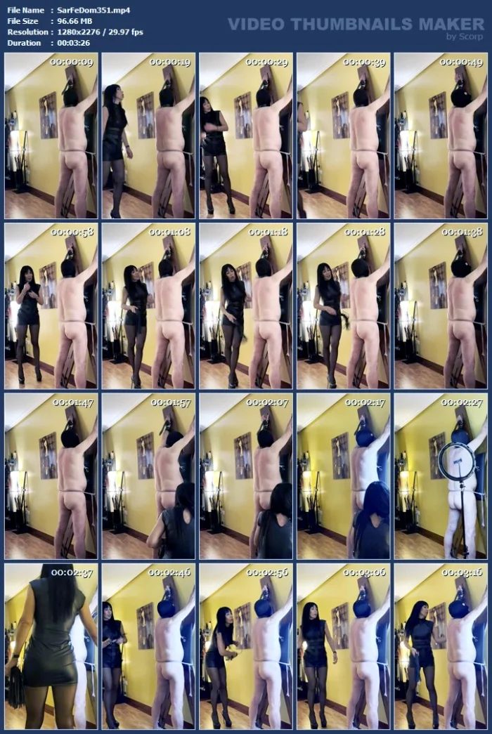 Some People Are Better In Positions Of Power - SARAFEMDOMINA / DOMINA SARA - MP4