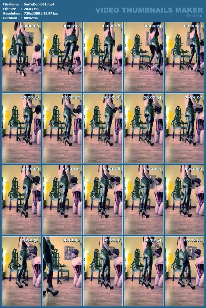 Sucks Really Well - SARAFEMDOMINA / DOMINA SARA - MP4