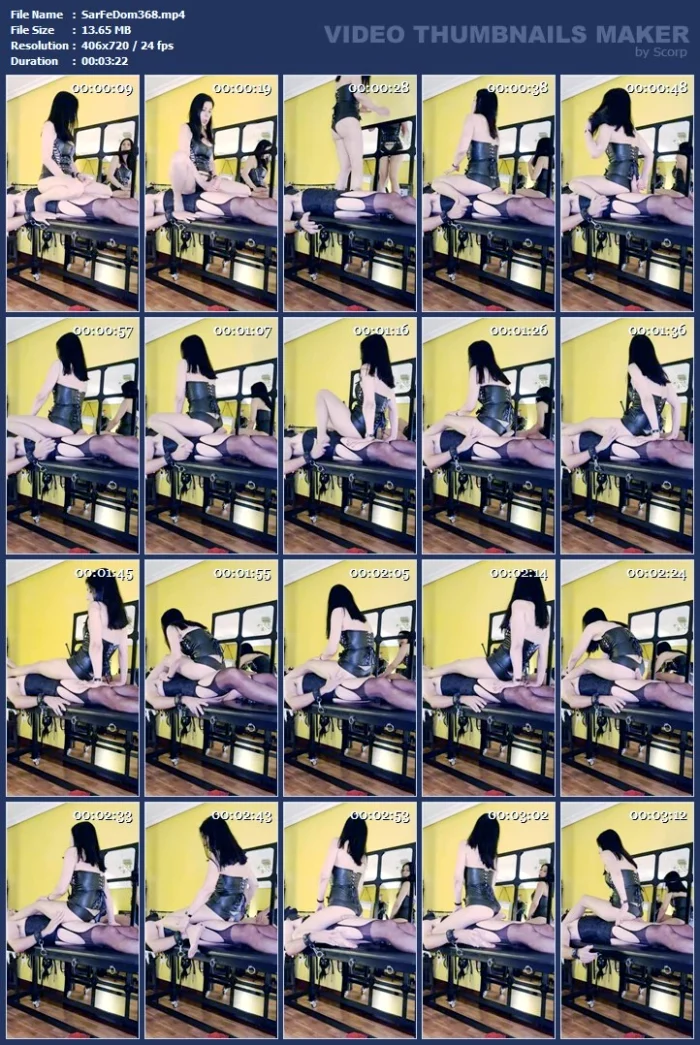 Thank Me For The Detail I Have Of Putting Your Hard Dick On You To Get Frustrated Later - SARAFEMDOMINA / DOMINA SARA - MP4