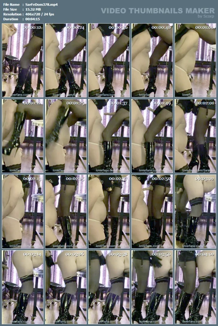 The Devil Is In The Details - SARAFEMDOMINA / DOMINA SARA - MP4