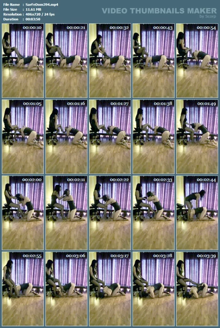 The Smell Is So Sexy - SARAFEMDOMINA / DOMINA SARA - MP4