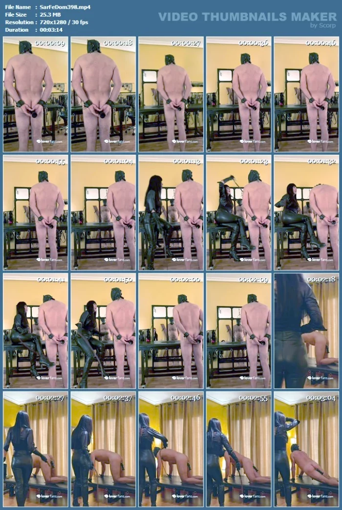 They Simply Like Strong Women Who Know What They Want And How To Get It - SARAFEMDOMINA / DOMINA SARA - MP4