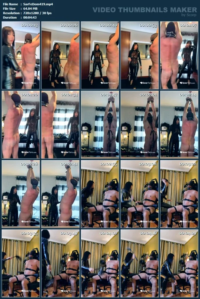 Torture - SARAFEMDOMINA / DOMINA SARA - MP4