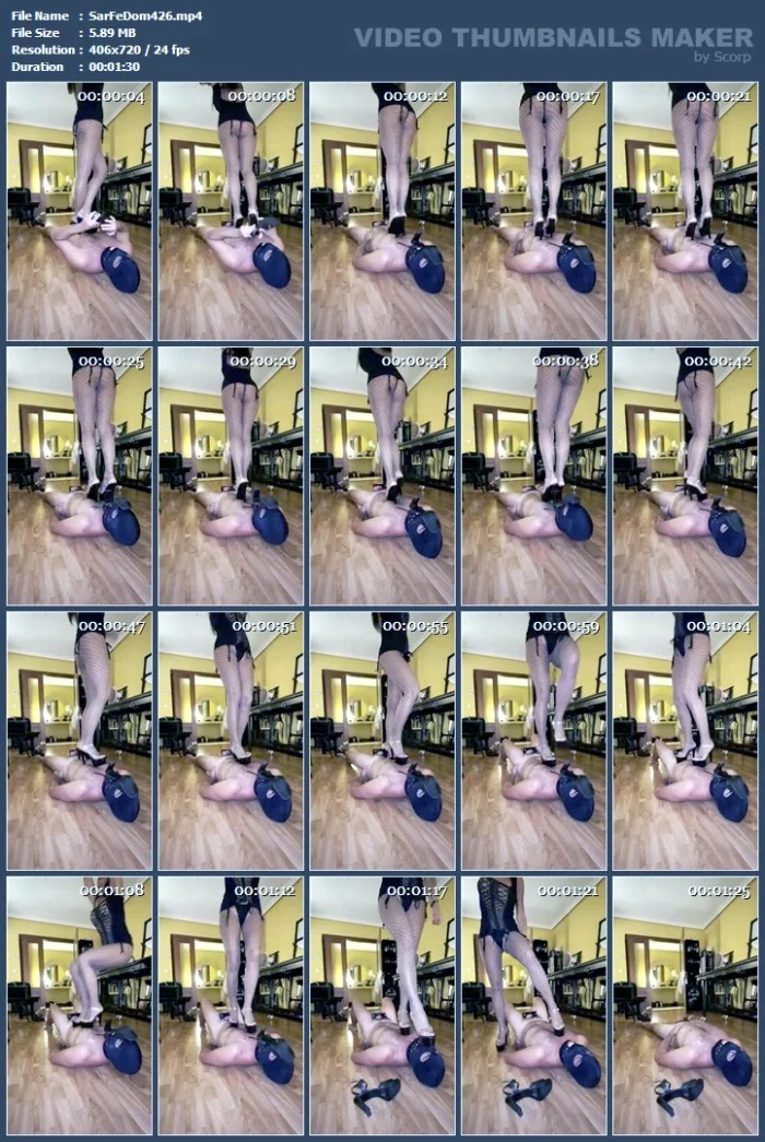 Trampling 2 - SARAFEMDOMINA / DOMINA SARA - MP4