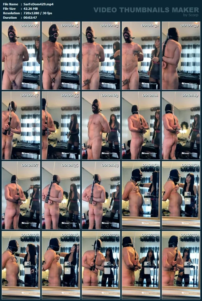 True Masochist - SARAFEMDOMINA / DOMINA SARA - MP4