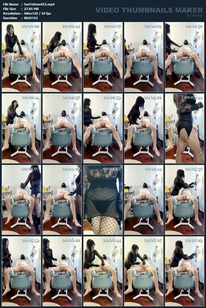 Why Yes, I'm A Real Nurse - SARAFEMDOMINA / DOMINA SARA - MP4