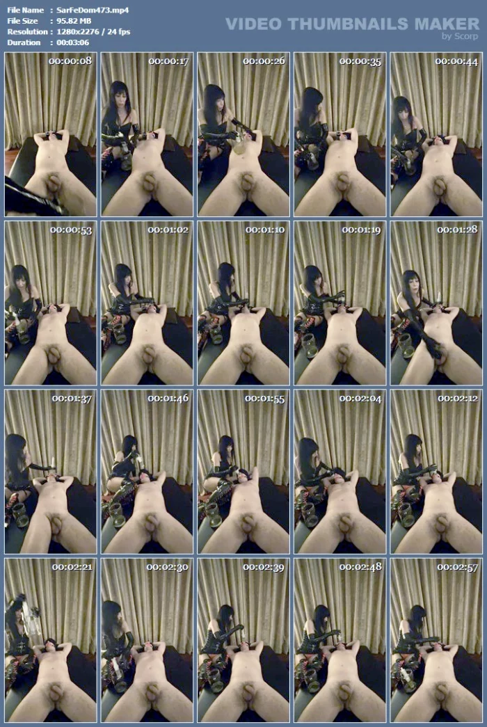 You Need Your Dose Of Poison - SARAFEMDOMINA / DOMINA SARA - MP4