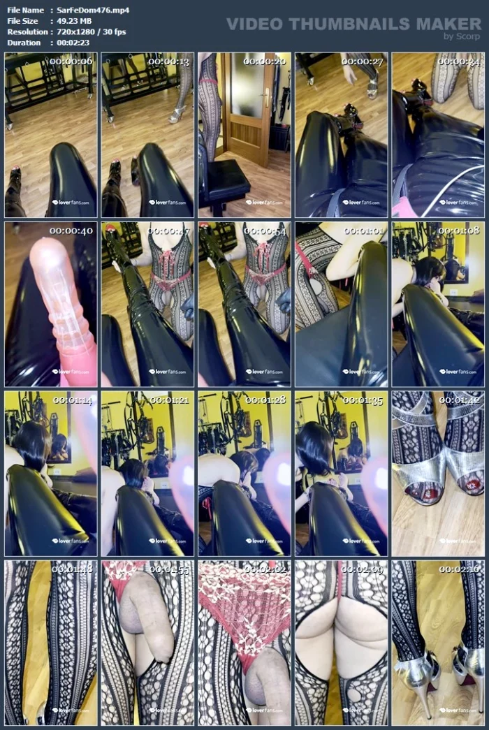 Your World Is Blind - SARAFEMDOMINA / DOMINA SARA - MP4
