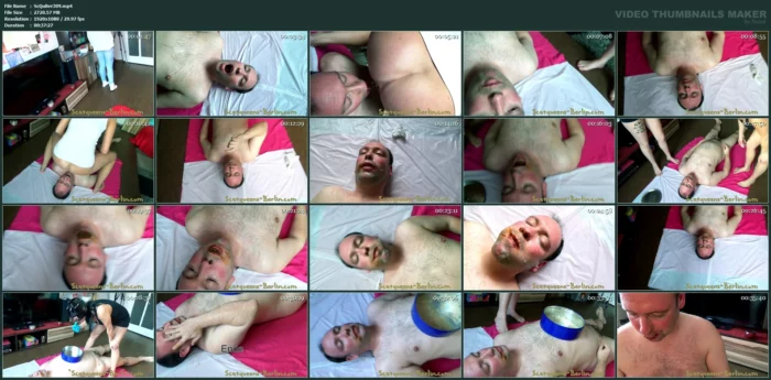 Toilet Slave Shit X3 - SCATQUEENS-BERLIN - MP4