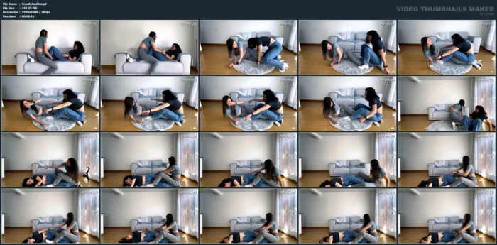 I Love Crushing My Lover's Feet - SCARLETTANDC - MP4