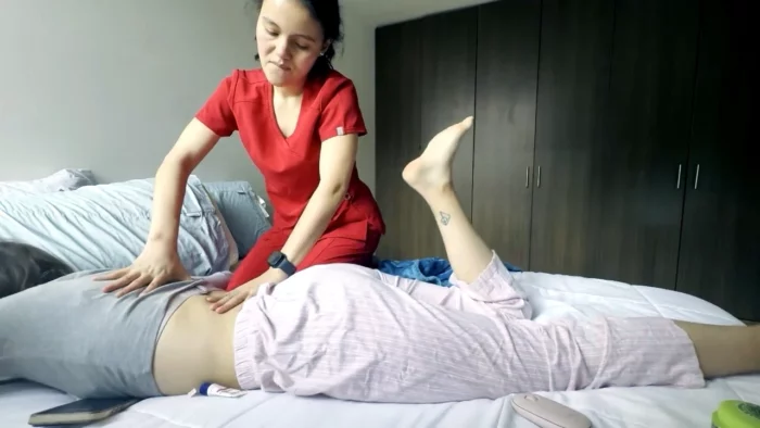 My Nurse Heals Me With Ass Massages - SCARLETTANDC - MP4