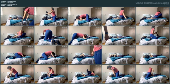 My Step Brother's Wife Loves Me Crushing Her All Over - SCARLETTANDC - MP4