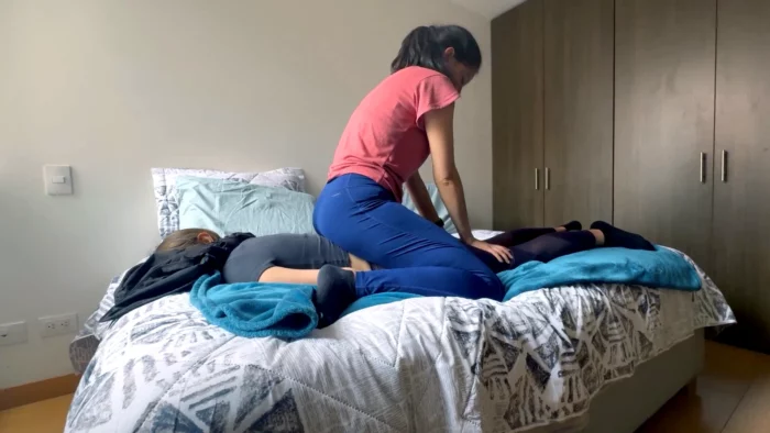 My Step Brother's Wife Loves Me Crushing Her All Over - SCARLETTANDC - MP4