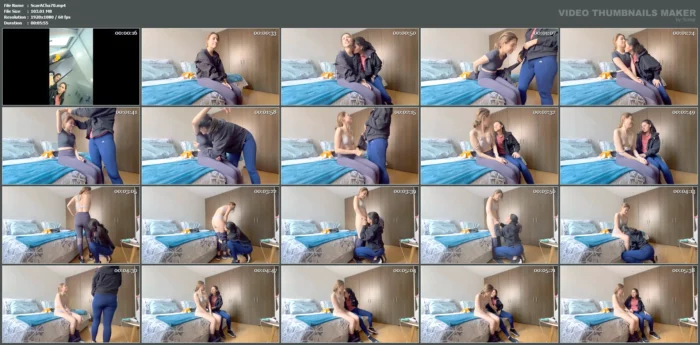 They Don't Know How Delicious It Is To Inhale The Smell Of My Boss's Wife's Ass - SCARLETTANDC - MP4