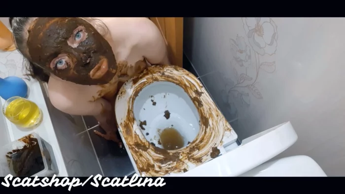 Dirty Toilet Part 1 - SCATLINA - MP4