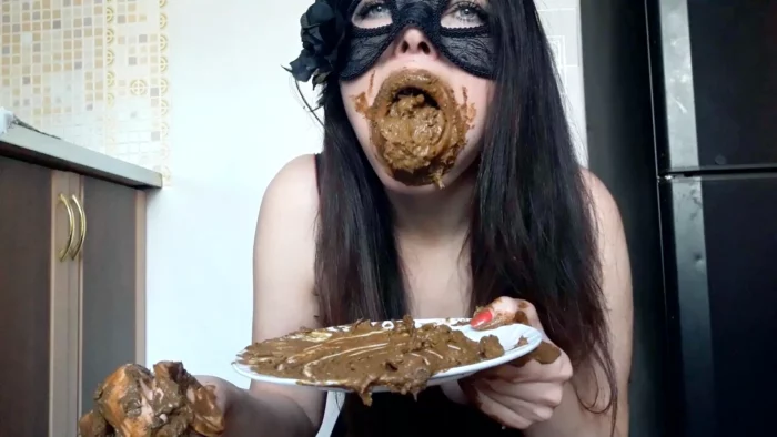 Eat Shit And Fuck Myself - SCATLINA - MP4