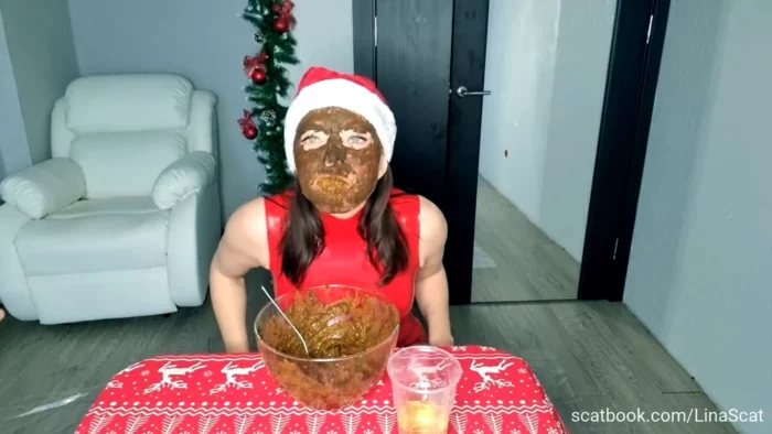 Shitty Santa 2025 With 22 Loads Of Shit Part 1 - SCATLINA - MP4