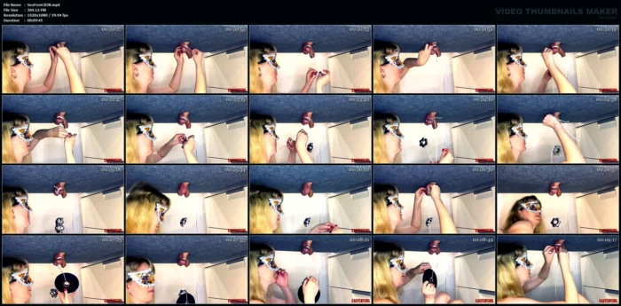 Mistress Tied Weights To The Balls Of Her - SEXYFEMDOMCBT - MP4